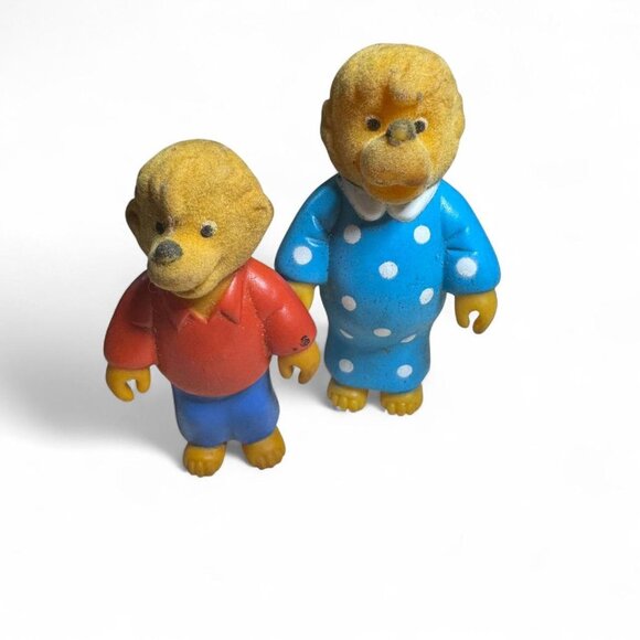 VTG Small Berenstain Bears Figures - Picture 1 of 5